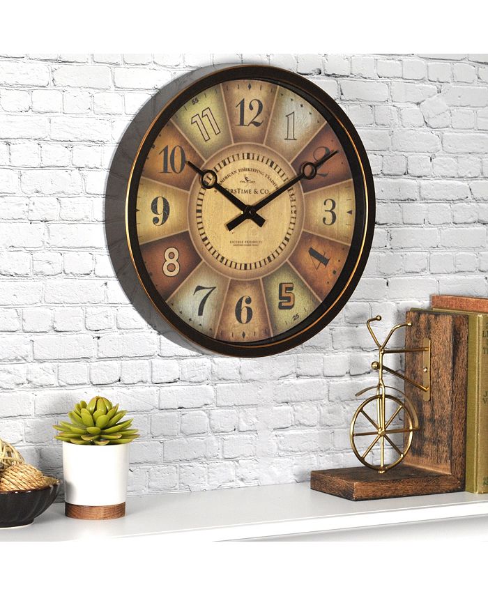 Firstime And Co Firstime And Co 12 Color Wheel Wall Clock Macys