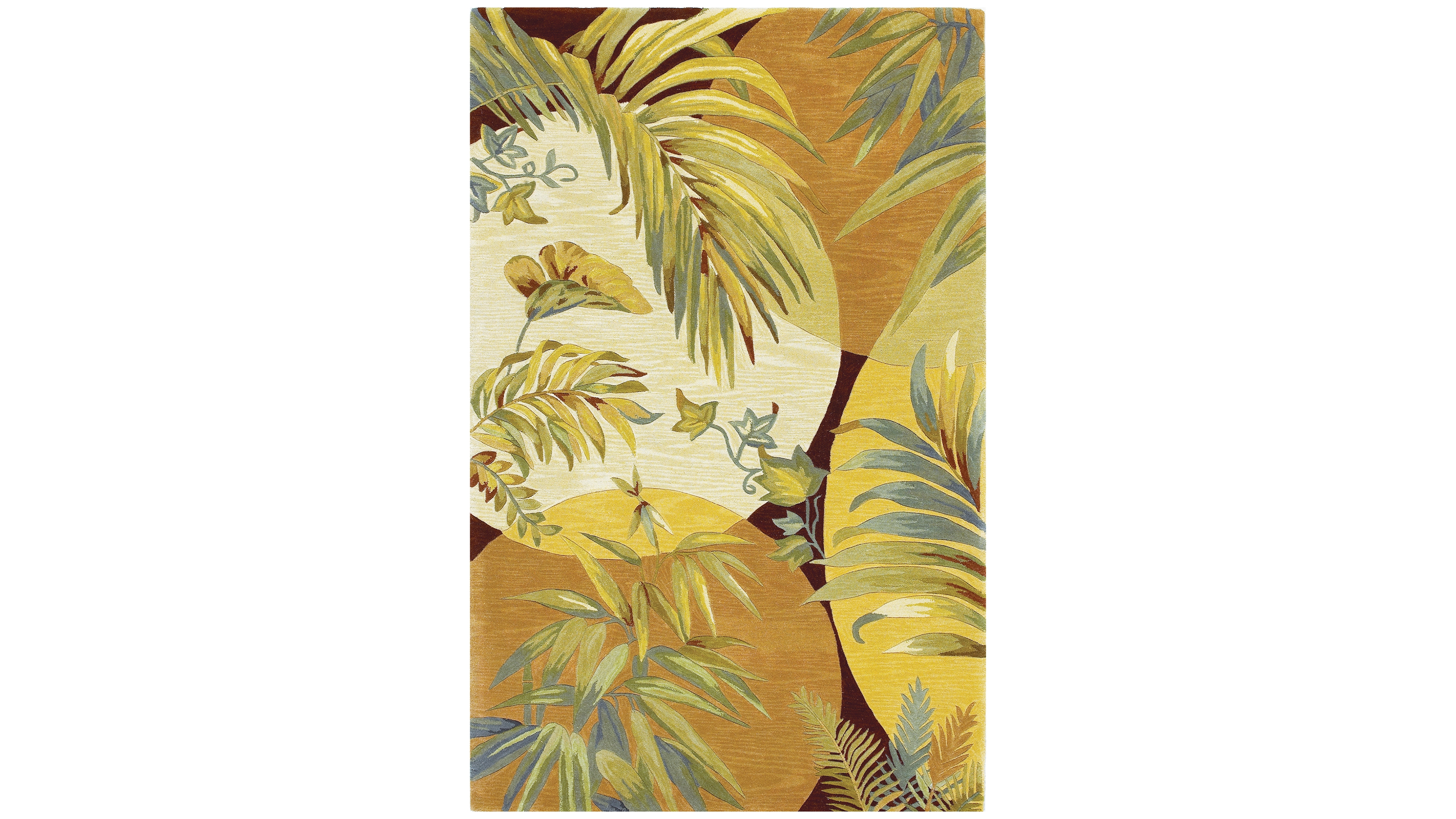 Kas Sparta Breezes 3113 Coral/Ivory 5'3" x 8'3" Area Rug