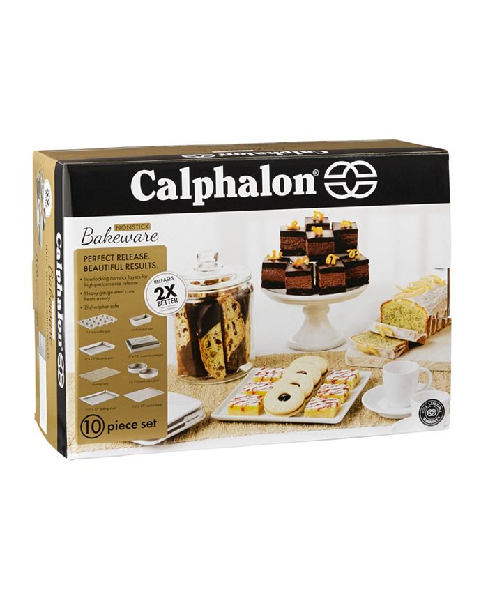 Calphalon Nonstick 10 Piece Bakeware Set Macy's