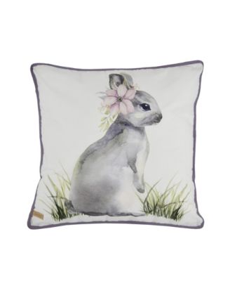 Forget Me Not Decorative Pillow, 18" x 18"