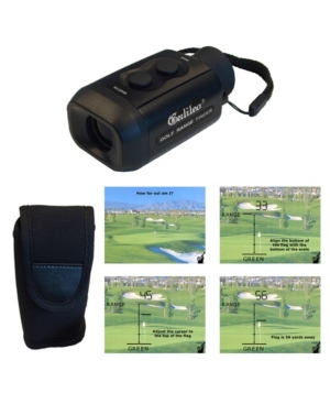 Galileo 7 Power Electronic Rangefinder Golf Scope with Rubber Eyecup and Case