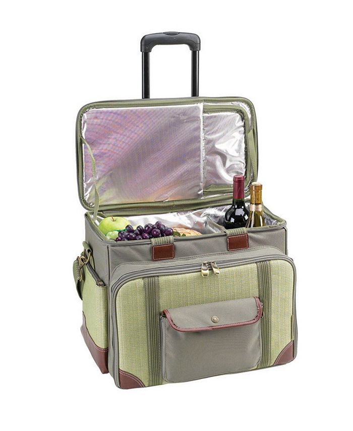 Picnic At Ascot Ultimate Picnic Cooler for 4 with Accessories and