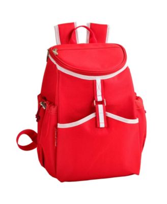 Insulated Backpack Cooler -4 Exterior Pockets, No-Leak Lining