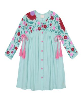 Masala Baby Girls Organic Cotton Aasha Dress - Macy's