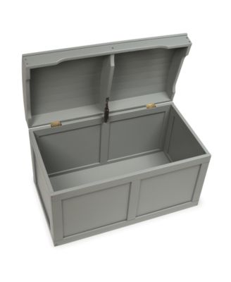 Hardwood Barrel Top Toy Chest