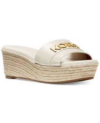 Michael Kors Brady Platform Slide Sandals - Macy's