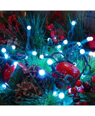 Lumabase 70 Cool White Plastic Globes Electric String Lights