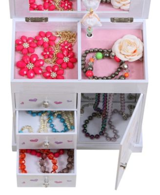 Adalyn Girl's Musical Ballerina Jewelry Box