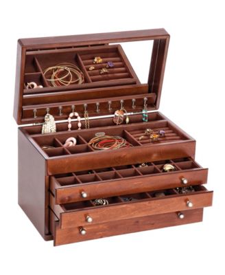 Brigitte Wooden Jewelry Box