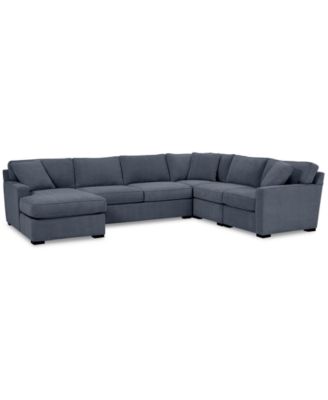 Radley 5-Pc. Fabric Chaise Sectional Sofa with Corner Piece