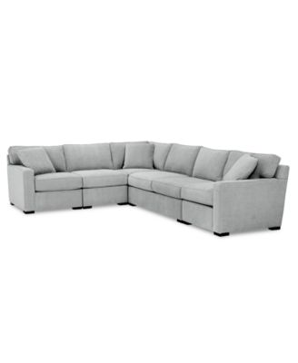 Radley 5-Pc. Fabric Sectional Sofa, Created for Macy's