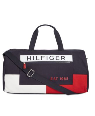 tommy hilfiger duffle bag mens