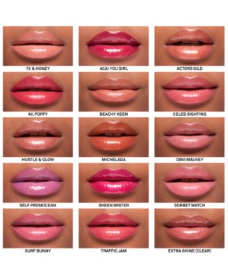 smashbox gloss angeles lip gloss swatches