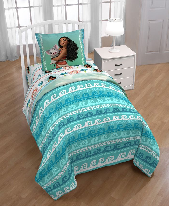 Disney Moana The Wave 2Pc. Twin Comforter Set Macy's