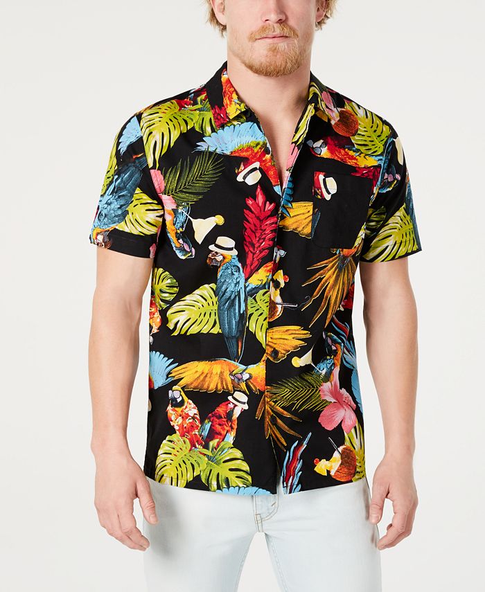 Levi's Men's Parrot Party Shirt & Reviews - Casual Button-Down Shirts - Men  - Macy's