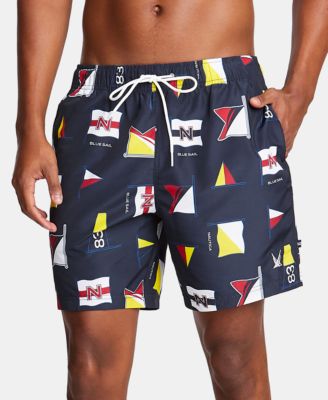 macy's nautica men's swimwear