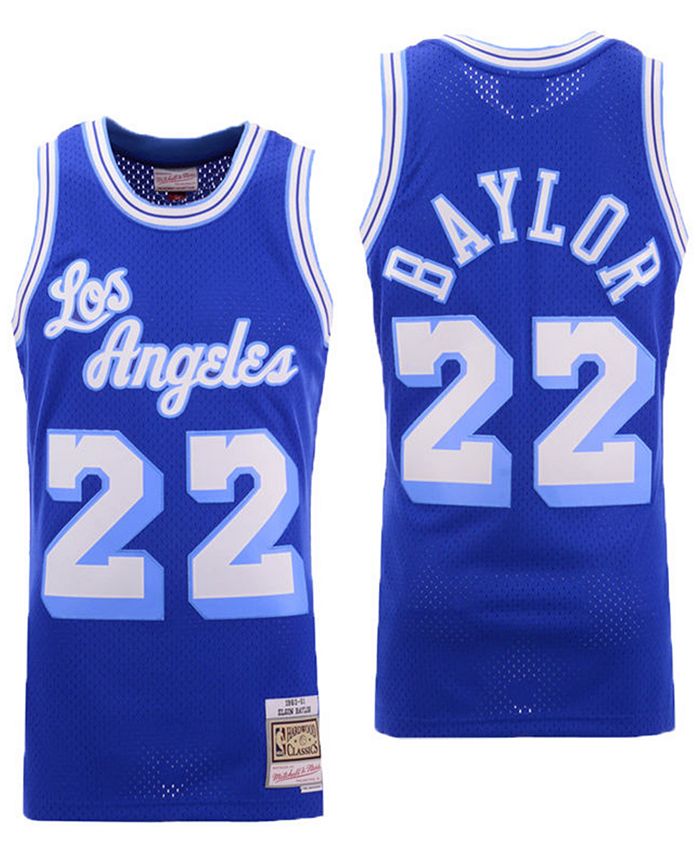 Elgin Baylor Los Angeles Lakers Mitchell & Ness Hardwood