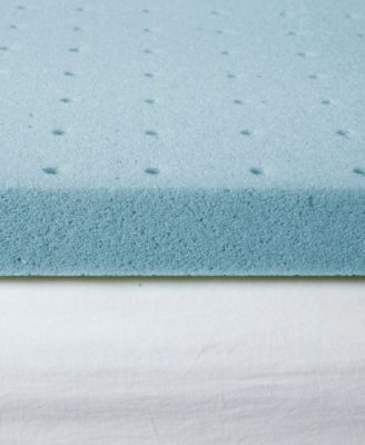 2" Gel Memory Foam Cooling Cover Mattress Toppers