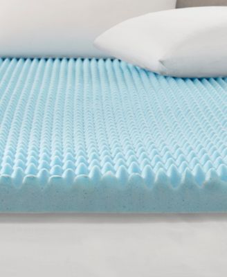 3" Gel-Infused Memory Foam Mattress Topper, California King