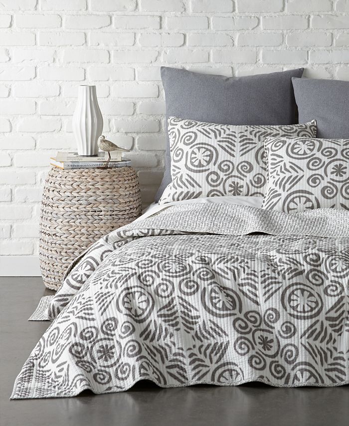 Levtex Home Constantinople Gray Twin Quilt Set - Macy's