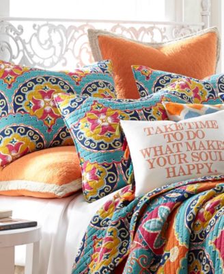 Amelie Boho Vibrant 2-Pc. Quilt Set, Twin