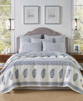 Levtex Home Skylar Indigo King Quilt Set - Macy's