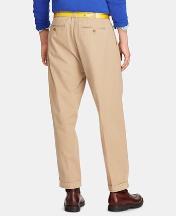 Polo outlet pleated chinos