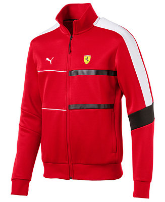 Puma Men's Ferrari T7 Track Jacket - Macy's