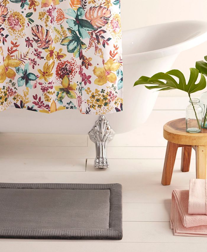 Home Dynamix Christian Siriano Spa Retreat Memory Foam Borders Embossed