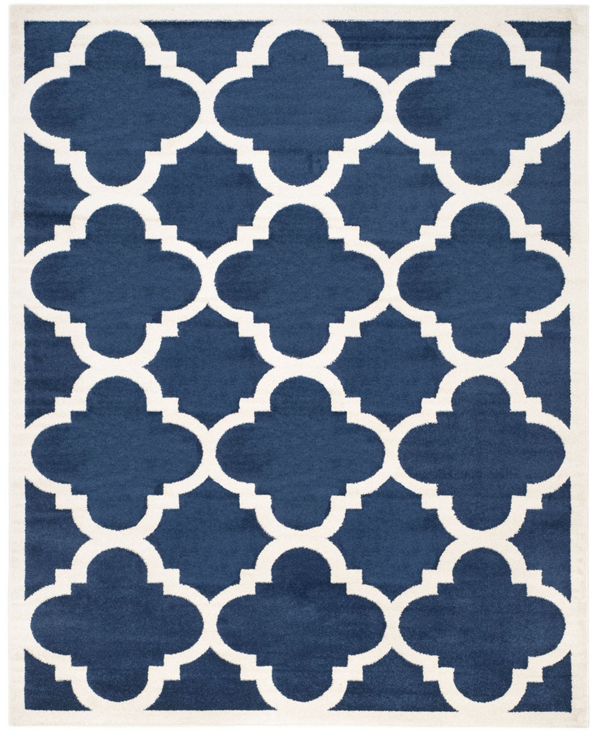 Safavieh Amherst Navy and Beige 8' x 10' Area Rug - Navy
