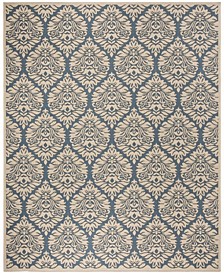 Linden Blue and Creme 8' x 10' Area Rug