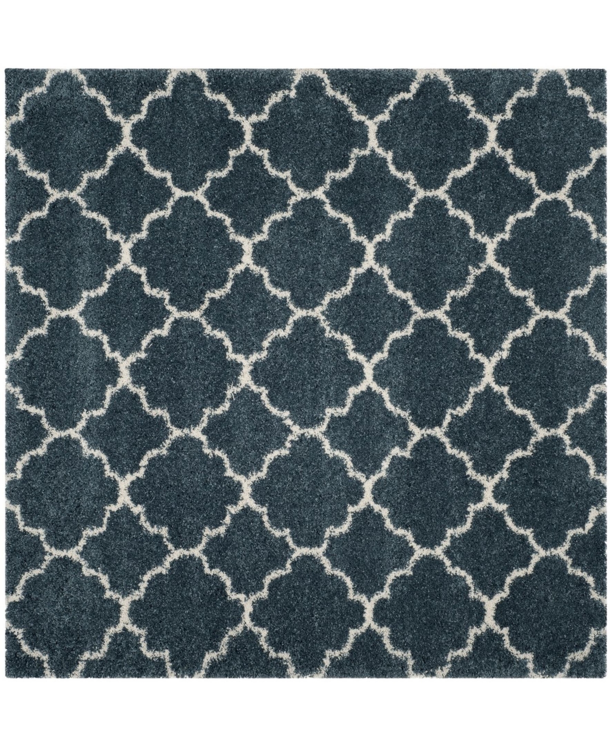 Safavieh Hudson 7' x 7' Square Area Rug - Slate Blue/Ivory