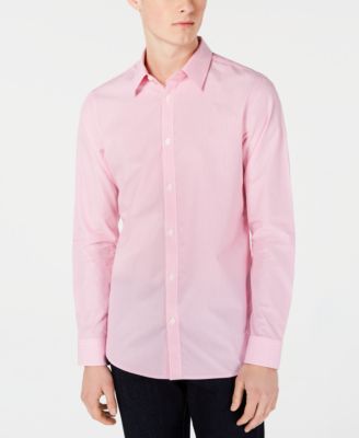 Calvin Klein - Men's Slim-Fit Striped Shirt