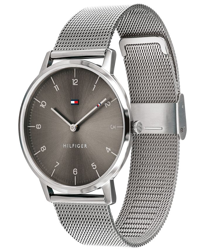 hilfiger mesh watch
