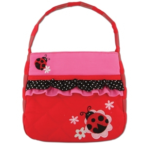 Stephen Joseph Quilted Purse In Red