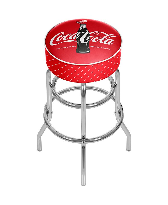 Trademark Global CocaCola Bar Stool 100th Anniversary of the Coca