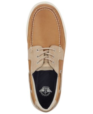 Men's Beacon Leather Casual Boat Shoe with NeverWet