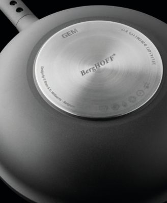 GEM 11" Nonstick Stir Fry Pan 4.1Qt., Black