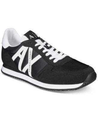 armani lace up sneakers