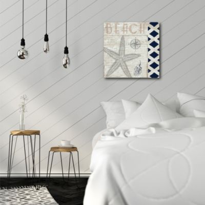 Sweet Coastal Blend II Gallery-Wrapped Canvas Wall Art - 16" x 16"