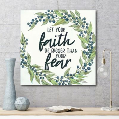 Faith Gallery-Wrapped Canvas Wall Art - 20" x 20"