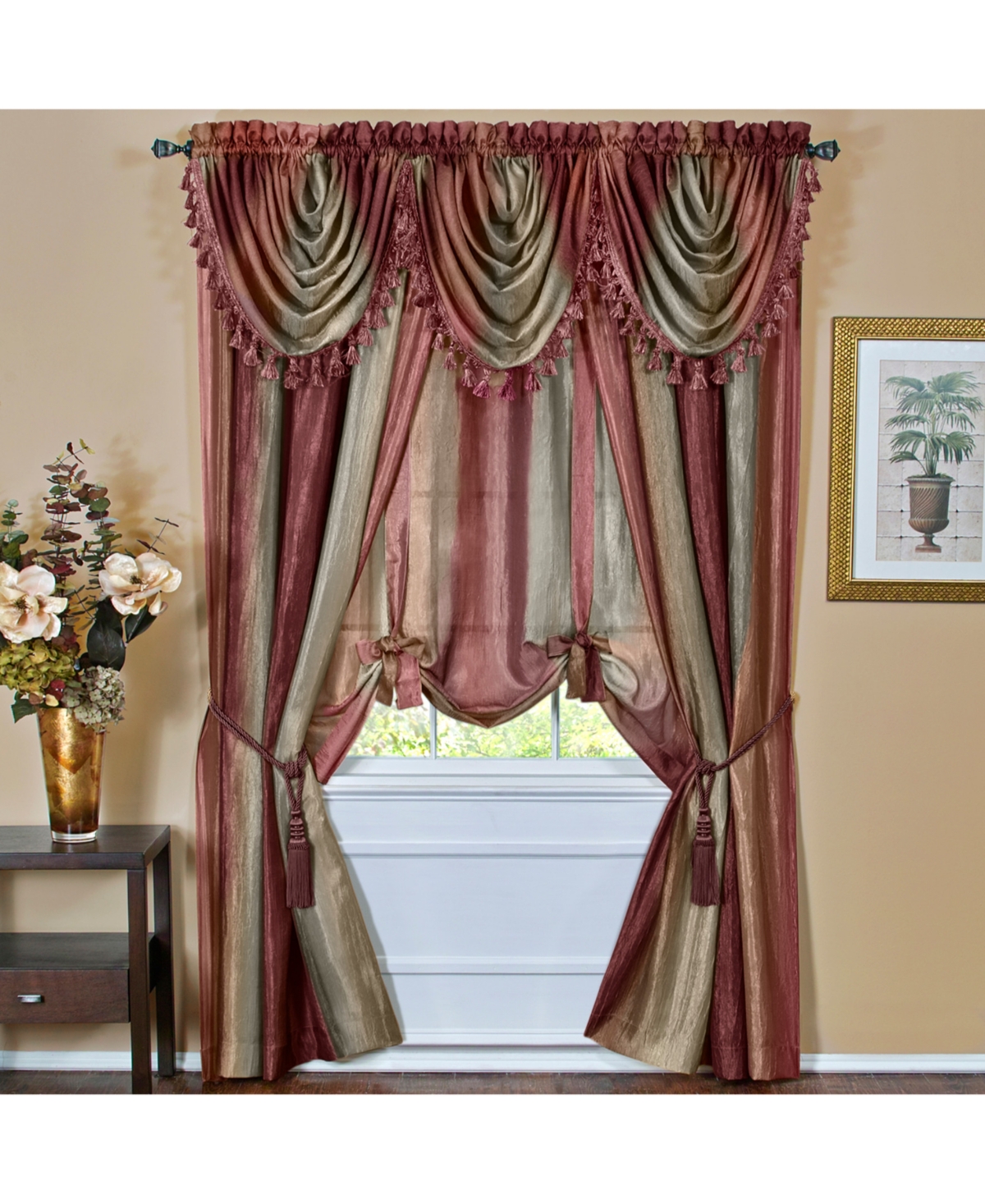 Achim Ombre Window Panel, 50