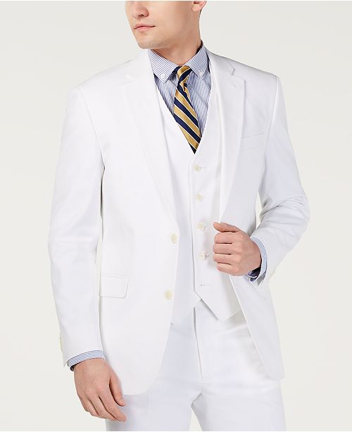 Cheap white suit jacket