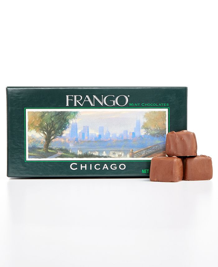 Frango Chocolates Chicago Collection 1/3 LB Milk Mint Chocolates