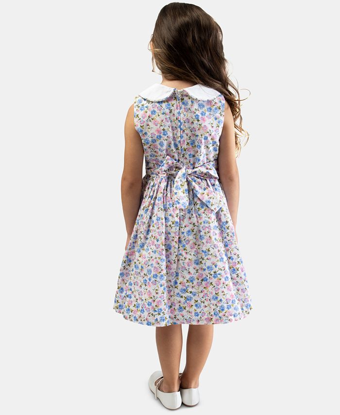 girls fall floral thanksgiving dress 18 months Eleanor Rose Thanksgiving Dress – SummerKids901 main image 0