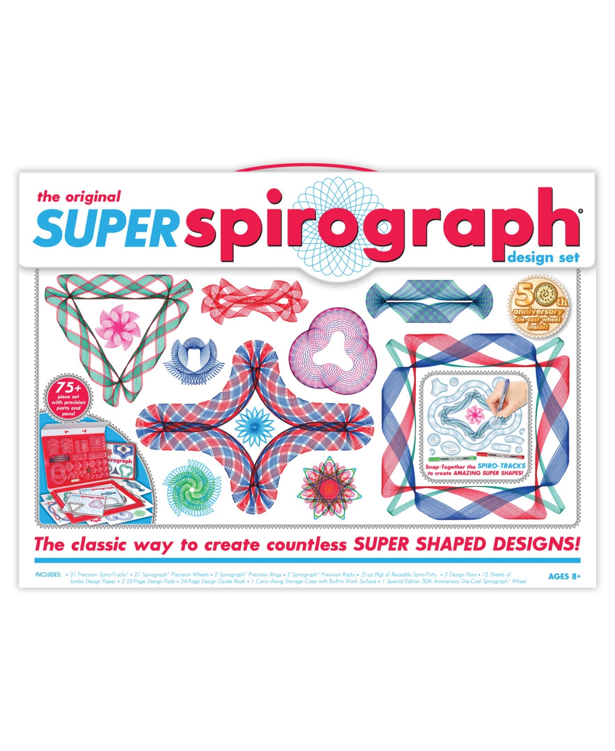 Masterpieces Puzzles Spirograph Super Spirograph Design Set In Multi