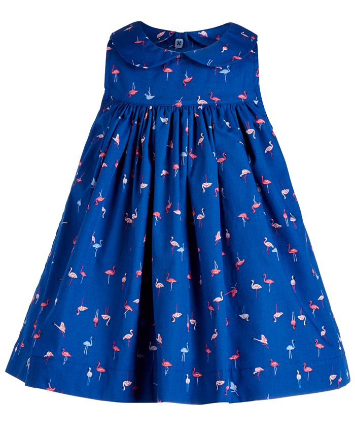 Macy's baby 2025 blue dress
