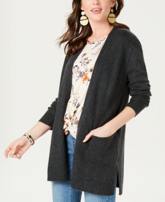 Style & Co Open-Front Cardigan, Created for Macy's - Macy's
