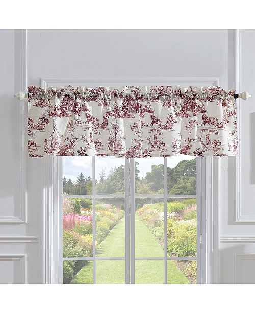 Greenland Home Fashions Classic Toile Window Valance Reviews