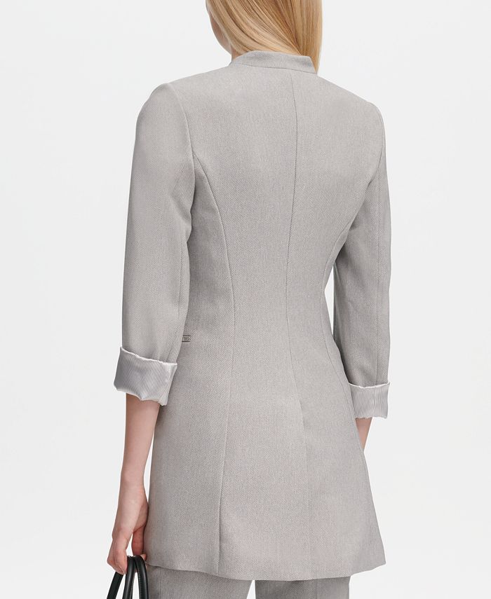 Calvin klein roll shop tab topper jacket